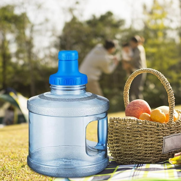Jarra de agua Cola galón botella Redonda 7.5L Tapa desmontable Contenedor de bebidas