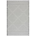 thumbnail image 2 of SAFAVIEH Augustine Heathe Trellis Area Rug, Ivory/Black, 5' x 7'7", 2 of 11