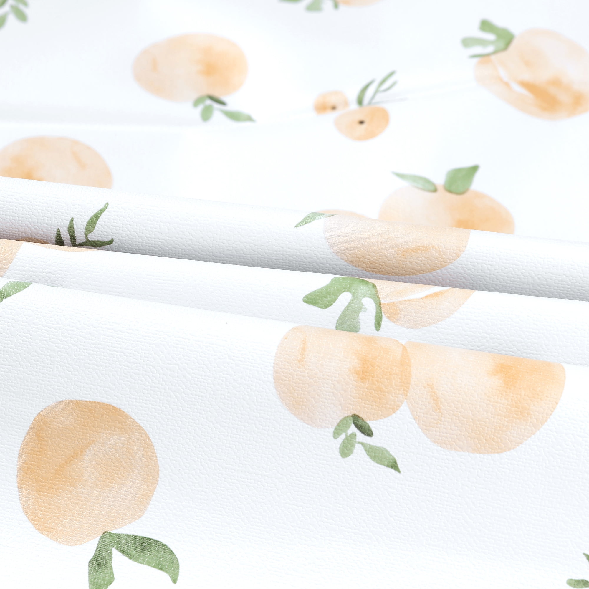 Unique Bargains Wrinkle-Resistant Waterproof Table Cover Tablecloth Peach 55x55inch