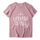 thumbnail image 3 of Gibobby Blusa Casual de Mujer Camisas casuales Túnica Camiseta manga Tops Impresión letras Blusa mujer Cuello corto redondo Camisetas mujer(Rosa,M), 3 of 5