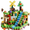108 Piece Minecraft Style Building Blocks Set with 10 Figures and 40 Accessories, variant on Magnetic Building Blocks Set, 308 Pieces with 30 Figures and 75 Accessories, ABS DIY Educational Toy for Kids Ages 6-16