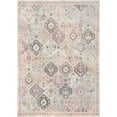thumbnail image 2 of Well Woven Rodeo Elaine Vintage Bohemian Distressed Grey Ivory 2'7" x 9'10" Runner Area Rug, 2 of 7