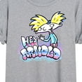 thumbnail image 3 of Hey Arnold! - Graffiti Arnold - Women's Oversized T-Shirt, 3 of 5