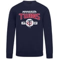 thumbnail image 2 of Men's Levelwear Navy Minnesota Twins Punch Out Pullover Sweatshirt, 2 of 3