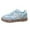 Blue, variant on Women Classic Retro Gum Sole Fashion Sneakers Casual Tennis Skate Shoe Leather Walking Footwear Anti Trainers