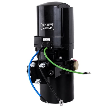 New 12 Volt Tilt/Trim Motor Is Compatible With Volvo Penta Marine Engine AD31 A B D L P X 1986-1999 by Part Number HYK4001 186274 1867691 38572657 18-6274 18-6769-1 3857265-7