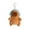 Light blue, variant on Stylish Elegant Color Capybaras Plush Keychain Charm Pendant Versatile Dress Up Charm Accessory for Everyday Use