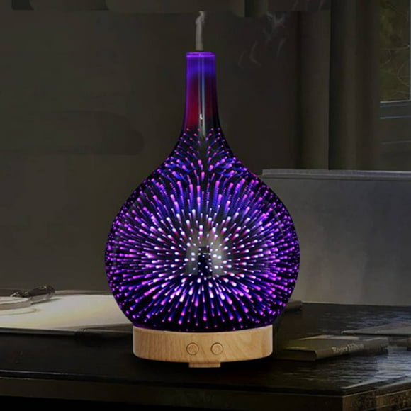 Humidificateur de Lampe de Parfum d'Huile Essentielle de Machine d'Aromathérapie 3D Éclaircissante