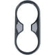 thumbnail image 3 of Embellecedor para portavasos, cubieCubierta marco bebidas, consola interior portavasos cubierta embellecedora estilo de fibra de carbono reemplazo de decoración para Mazda CX-3 CX3 2017 LHCER NO, 3 of 5