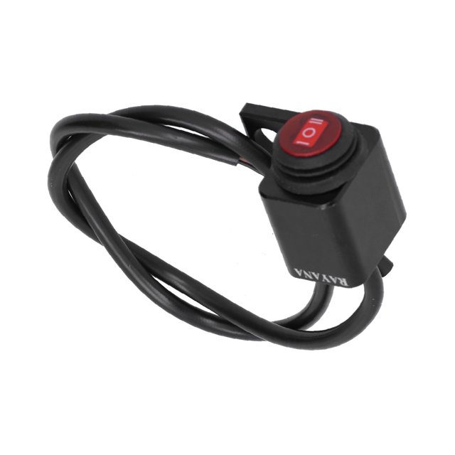 Botón de encendido y apagado del manillar, interruptor de manillar a prueba de agua, accesorio para motocicleta, control de luz del manillar de alta capacidad