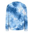 thumbnail image 5 of Bovemsi Womens Sweatshirts Fashionable Autumn And Winter Casual Tie Dye Pattern Long Sleeved Loose Top Fall Fashion Outfits 2025 Clothes, 5 of 9