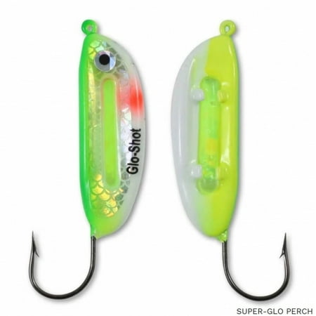 Northland Tackle Glo-Shot Jig 1/4 oz - Super Glo Perch