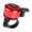 Red, variant on Loud Sound Bicycles Sound Alarm Bikes Handlebars Bells Safety Cycling Warning Horn for Mountain Bikes Handle Mounting