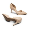 thumbnail image 4 of DREAM PAIRS Women's High Heel Closed Toe Dress Shoes Pumps Elegant Stiletto D'Orsay Slip On, 4 of 7