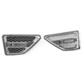 thumbnail image 2 of Fender Vent Polished Grille Mesh  For Freelander 2 LR2 2008-2015 Chrome, 2 of 3