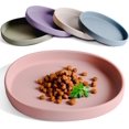 thumbnail image 4 of Cat Food Bowls for Indoor Cats, Silicone Feeding Bowl for Dogs and Cats, Used as a Food and Water Bowl for Cats, Dogs and All Types of Pets, Pink, 4 of 7