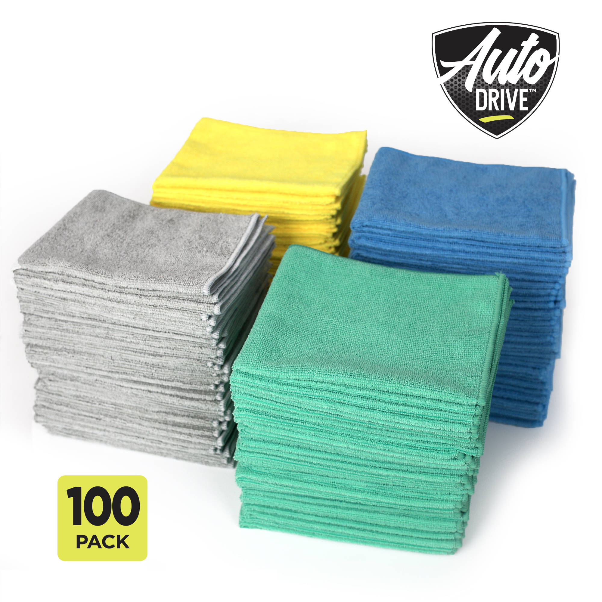 Auto Drive Multipurpose Microfiber Towels, 100 Pack photo 7