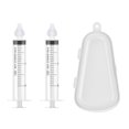 thumbnail image 1 of Limpiador de aspirador Nasal de aguja para limpieza de nariz de bebé, adornos de Gel de sílice blanco, nuevas herramientas prácticas para el cuidado de niños, 20ml, 1 of 5