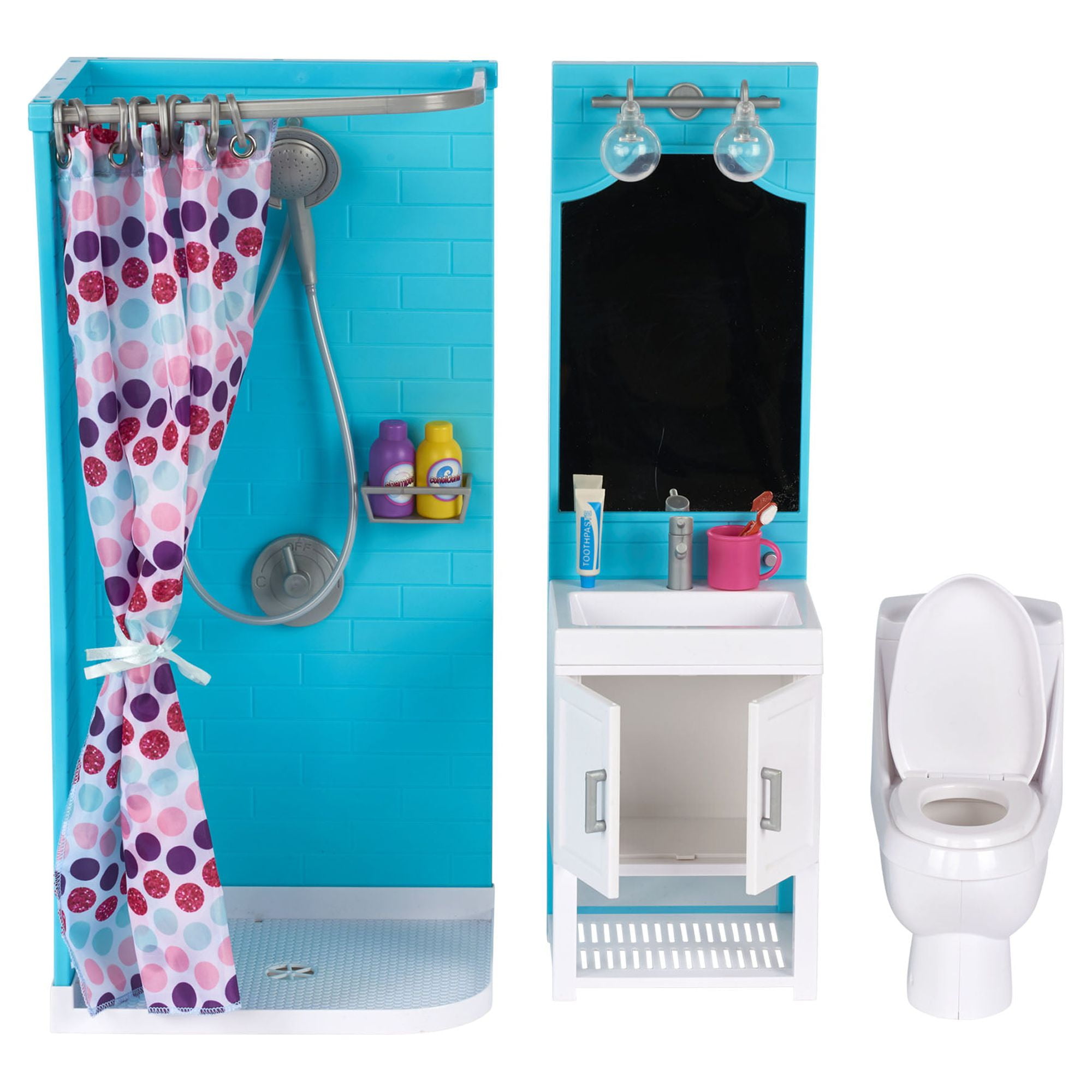 Our Generation Sweet Bathroom Accessory Set For 18 Dolls : Target