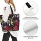 thumbnail image 3 of Balery Vintage Gaming Bolsa Tote Estilo Estético con Cremalleras, Bolsa de Hombro, Bolsa de Compras Grande y Plegable, 3 of 8