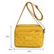 thumbnail image 4 of Bolsa multicapa para viaje de hombro de nailon para mujer moda para fiesta (amarillo) Likrtyny Para Estrenar, 4 of 4