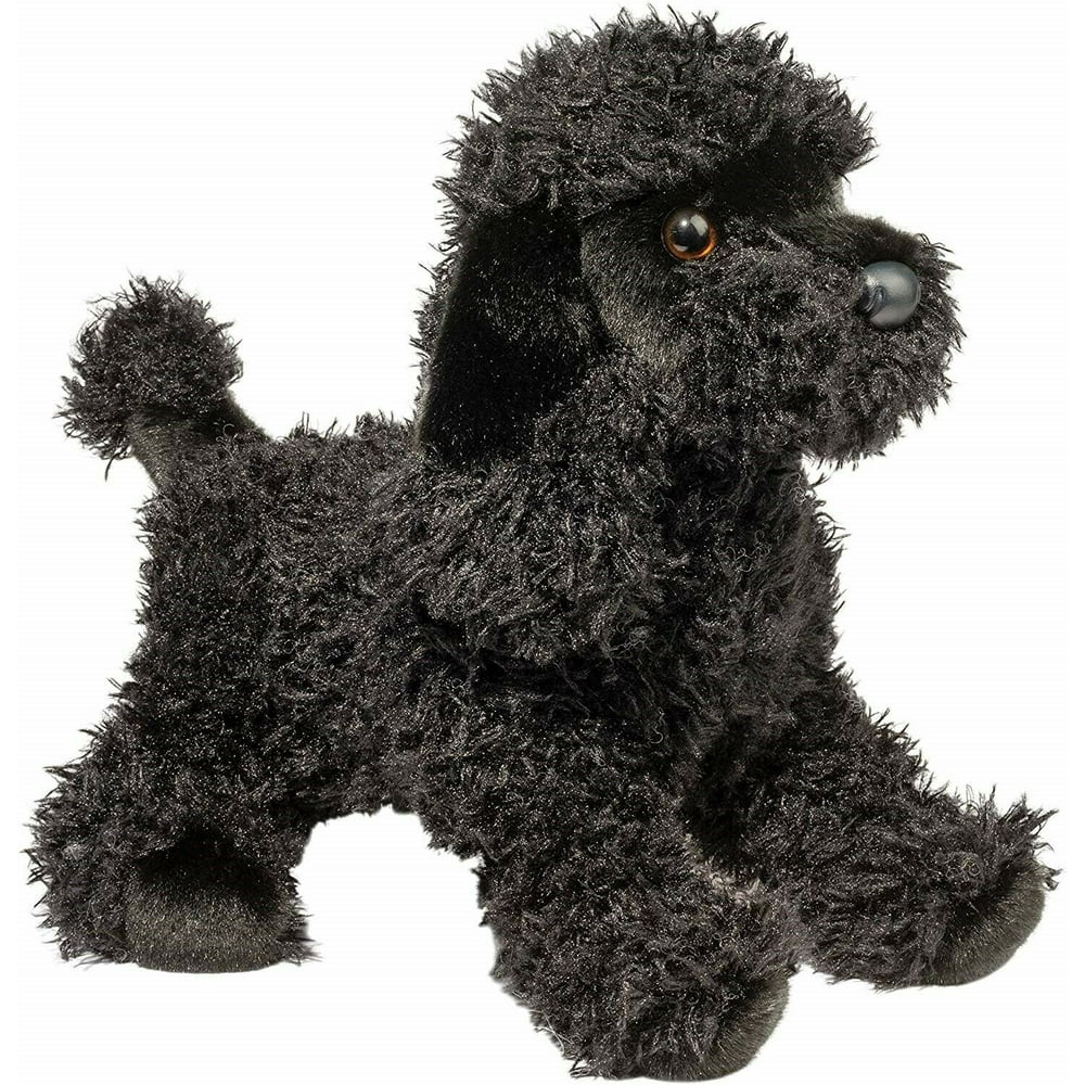 Douglas Cuddle Toys Livie Black Poodle 2059 Stuffed Animal Toy