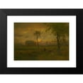 thumbnail image 2 of George Inness 18x13 Black Modern Framed Museum Art Print Titled - Sunrise (1887), 2 of 5