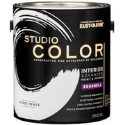 Picket Fence, Rust-Oleum Studio Color Interior Paint + Primer, Eggshell Finish, Gallon