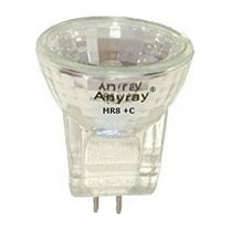 Anyray A2016Y (20-Pack) 20-Watts MR8  C 12V 20W Halogen Light Bulb 12-Volts