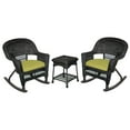thumbnail image 1 of 3-Piece Resin Wicker Rocker Chair & End Table Set by Jeco, 1 of 4