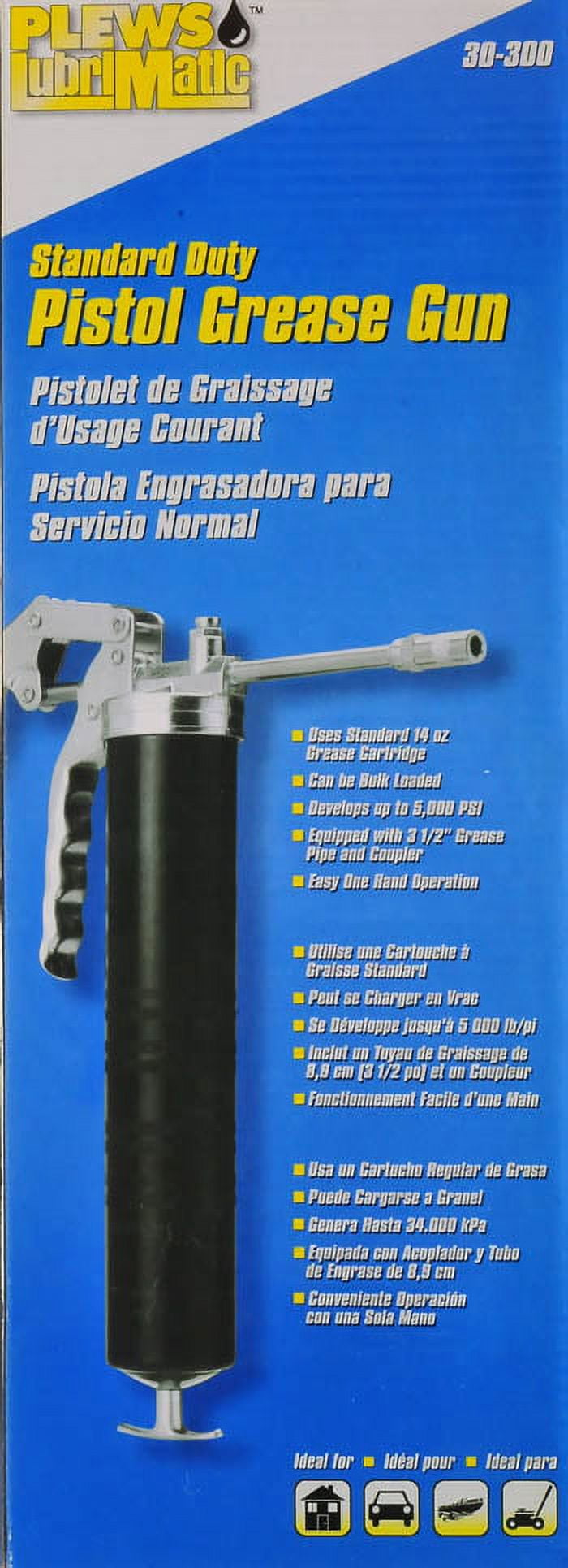 Lubrimatic Pistol Grease Gun with Hose