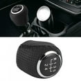 thumbnail image 4 of Bouton de Levier de Vitesse Auto en Cuir PU de Remplacement pour Boxeur, 4 of 8