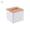 #3, variant on Household Tissue Storage Holder Rectangle/Round/Square Moisture-proof White Desktop Tissue Box for Bathroom