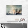 thumbnail image 2 of ARTCANVAS Russian and Turkish Sea Battle of Sinop 1853 Canvas Art Print by Ivan Aivazovsky - Size: 26" x 18" (0.75" Deep), 2 of 9