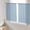 Blue, variant on Brown Farmhouse Semi Sheer Curtains 45 Inch Length 2 Panels Set, Vintage Country Monochrome Textured Sheer Kitchen Curtain Privacy Voile Window Curtain for Living Room Bedroom Rod Pocket Drapes