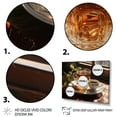 thumbnail image 3 of Designart "Brown Cuban Coffee I" Food & Beverage Canvas Wall Art, 3 of 5