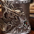 thumbnail image 7 of Jiibva 600ML Vintage Dragon Beer Tankard 304 Stainless Steel Medieval Beer Stein Cup Resin Coffee Beer Mug for Party Bar, 7 of 7