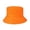 Orange, variant on Yuanlong Unisex Sun Hat Summer Bucket Hat Solid Color Unstructured Minimalist Outdoor Activity Headwear