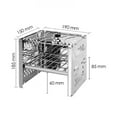 thumbnail image 5 of Joernso Foldable Multi-function Stainless Steel BBQ Oven Cooker for Camping, 5 of 7