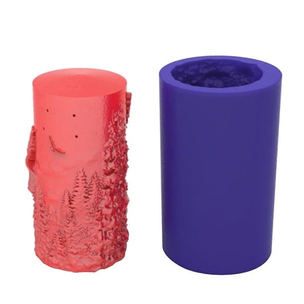 for Warrior Pillars Silicone Mold Handmade Soap Candle Making Molds Supplies for Fondant Aromatherapy Plaster