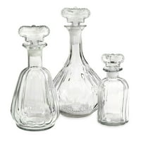 Imax Sable Decanter with Crown Stopper Set of 3 by IMAX Corporation