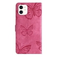 thumbnail image 2 of Compatible avec iPhone 11 Étui Embossée Papillon avec Portefeuille et Support, 2 of 5