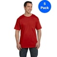 thumbnail image 1 of Hanes Men's Beefy-T avec Poche - 5190P (Lot de 5), 1 of 1