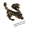 thumbnail image 2 of QUMIIRITY 1Ud Dragón En Latón Para De Y Hogar, 2 of 8