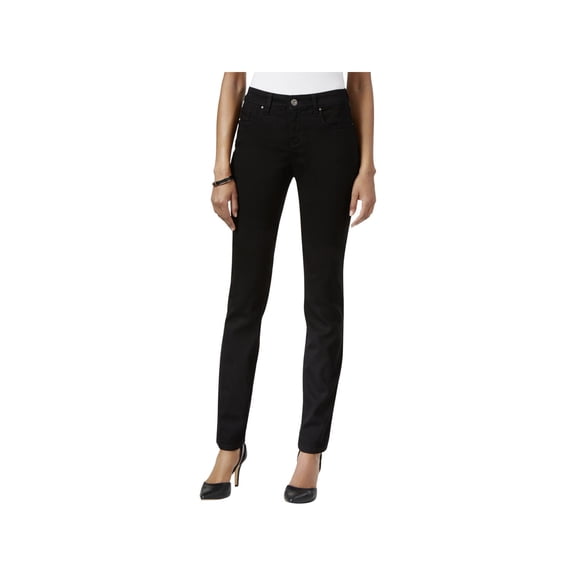 Style & Co. Womens Black Wash Comfort Waist Skinny Jeans Black 14