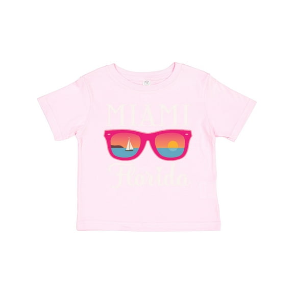 Inktastic Miami Florida Vacation Beach Trip Girls Toddler T-Shirt