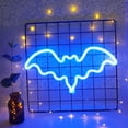 thumbnail image 4 of Letrero De Luz De Neón Letreros De Neón De Halloween Murciélago Luces De Neón LED Letrero De Luz De Neón Alimentado Por Batería USB Para Decoración De Pared Habitación Bar ANGGREK Otros, 4 of 8