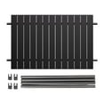 thumbnail image 1 of Colaxi Carbon Steel Foldable Board Desktop, Multifunctional Wagon Cart Board, Foldable Metal Board for Garden Cart Black, 1 of 8