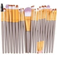 thumbnail image 2 of Makeup Brushes, Eye Brushes, 20-Piece Synthetic Hair Eye Makeup Brush Set for Powder Lip Eyeliner Eyeshadow with Wooden Handles, Professional Beauty Tools for Home and Daily Use, 2 of 4