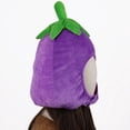 thumbnail image 6 of Slccxzc Plush Eggplant Pattern Headgear, Novelty Vegetable Hat for Themed Parties, 6 of 7